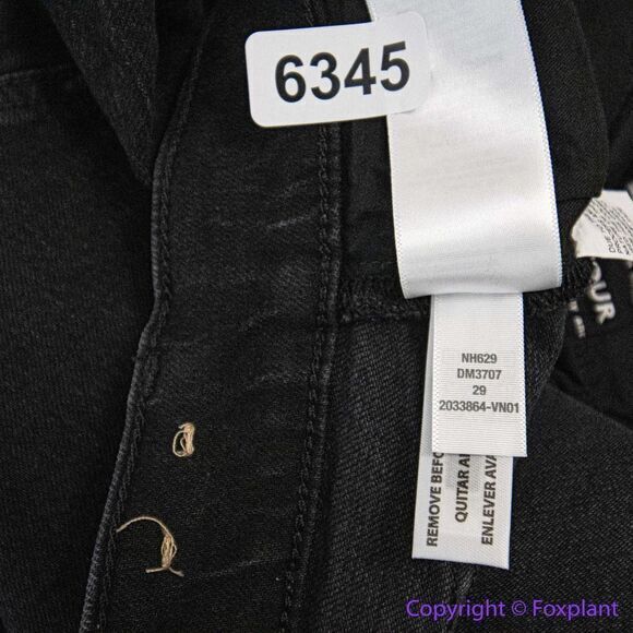 NEW Madewell The Mid-Rise Perfect Vintage Jeans Clean Black Wash, 26 - Picture 15 of 15